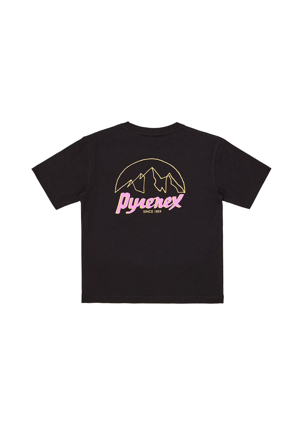 pyrenex-hill-t-shirt-unisexe-coton-bio-noir image 6
