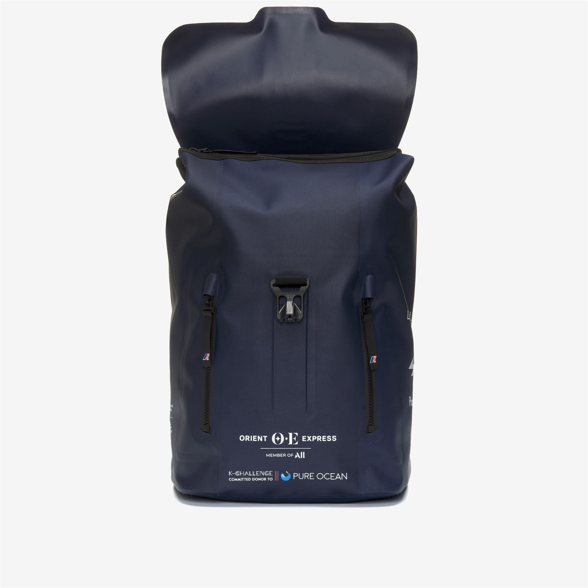 k-way-hyeres-orient-express-team-ac-sac-dos-unisexe-blue-dress image 2