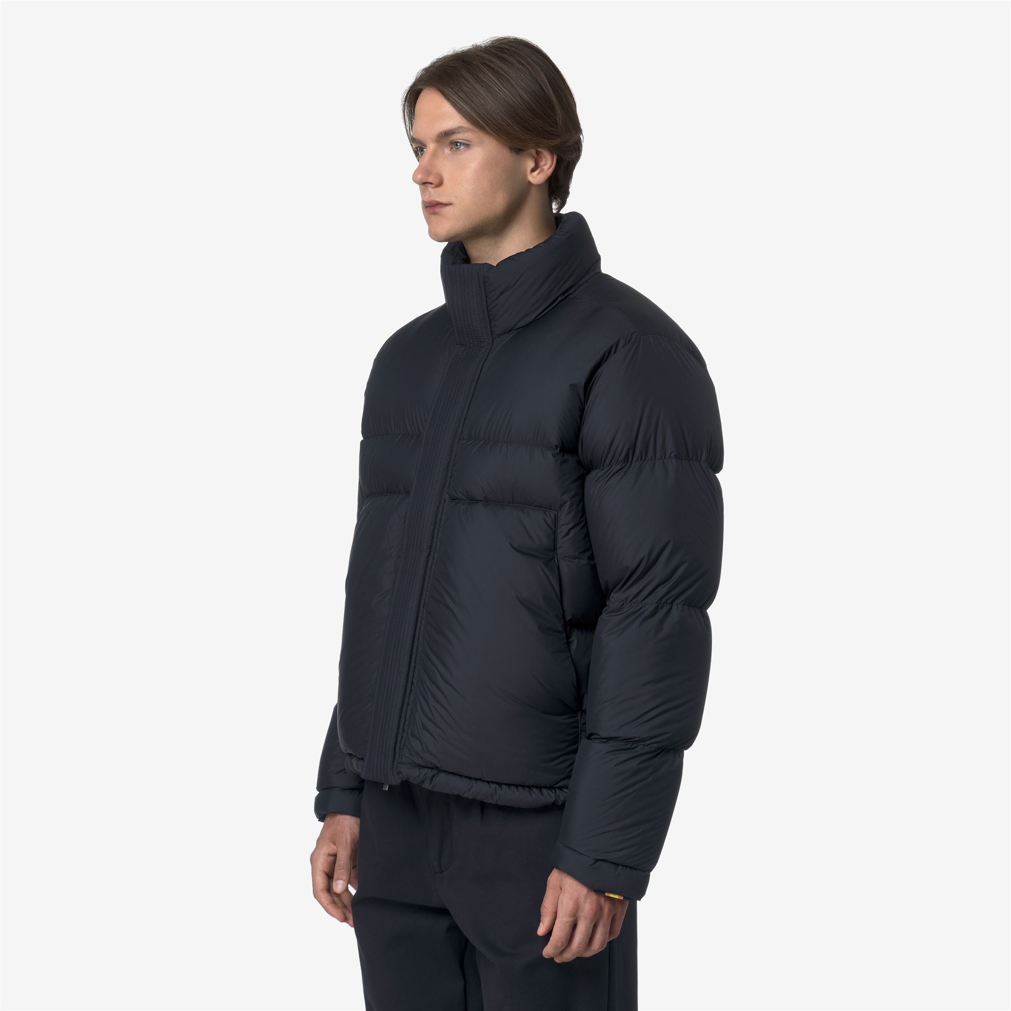 k-way-tuill-thermo-microfiber-doudoune-courte-homme-blue-depth image 2