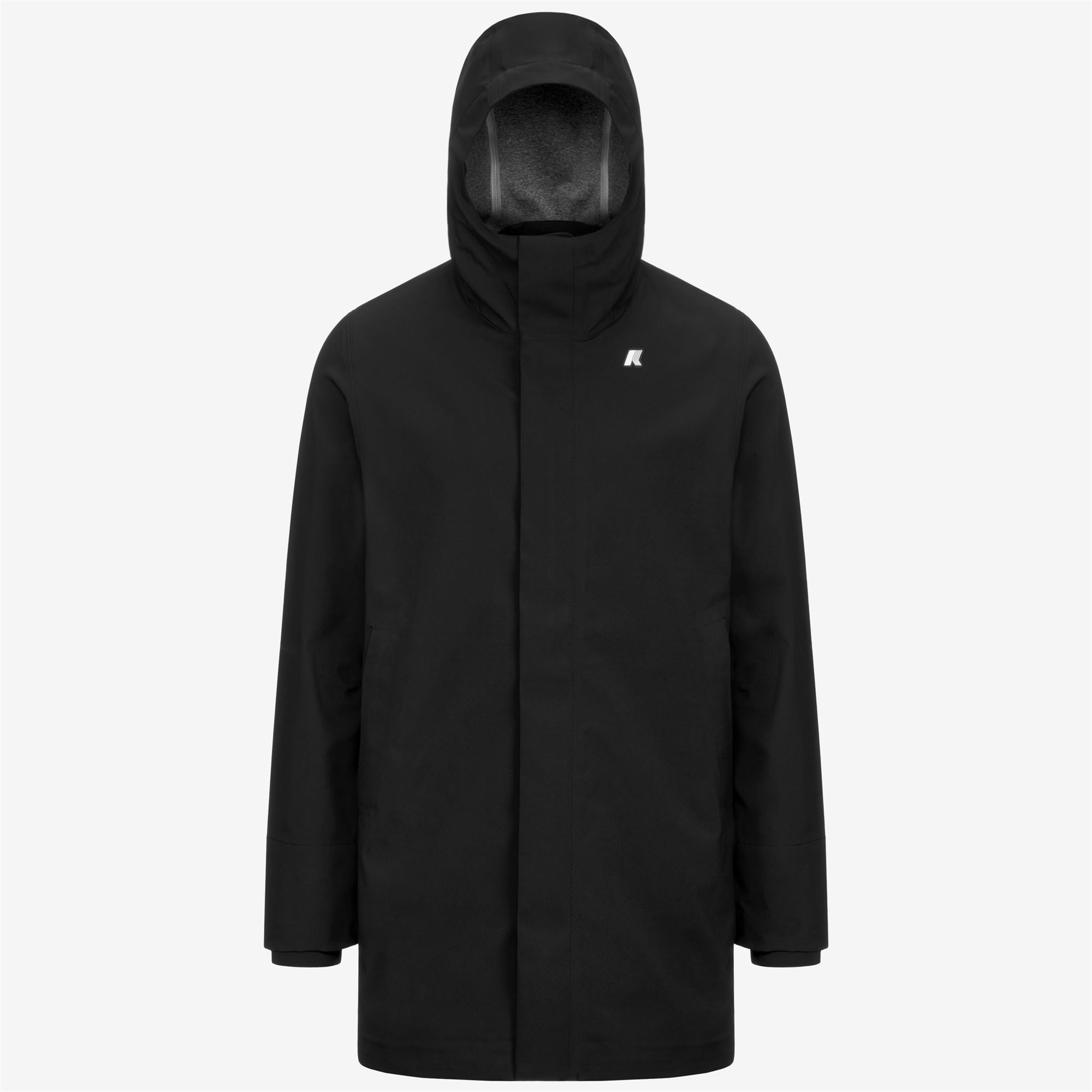 k-way-tommy-bonded-jersey-parka-3-4-homme-black-pure image 5
