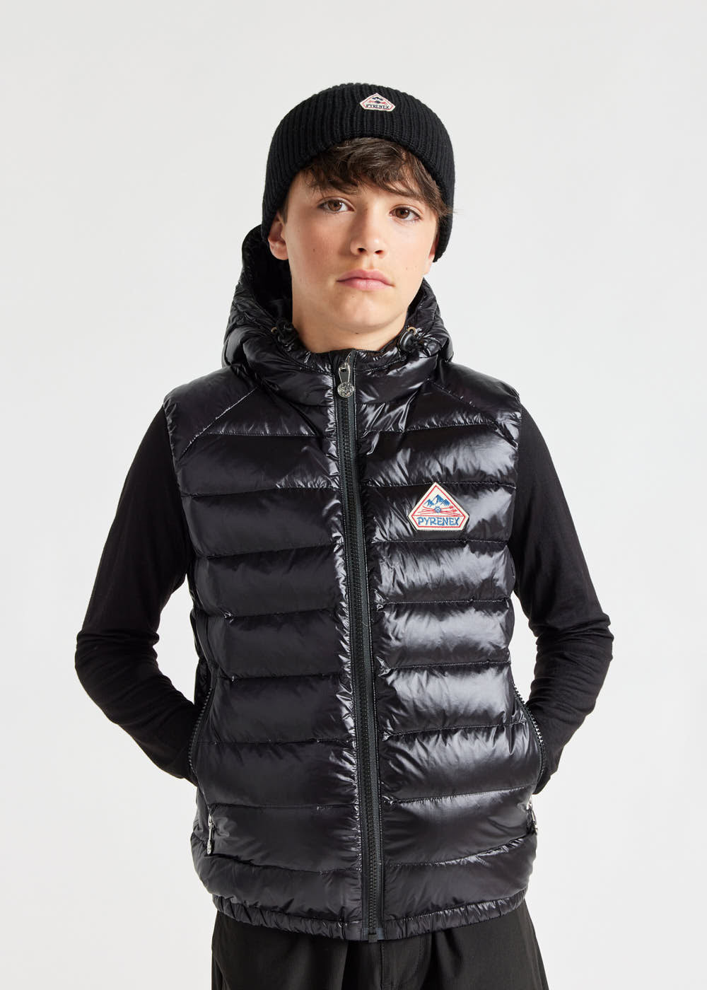 pyrenex-cheslin-doudoune-sans-manche-enfant-black image 3
