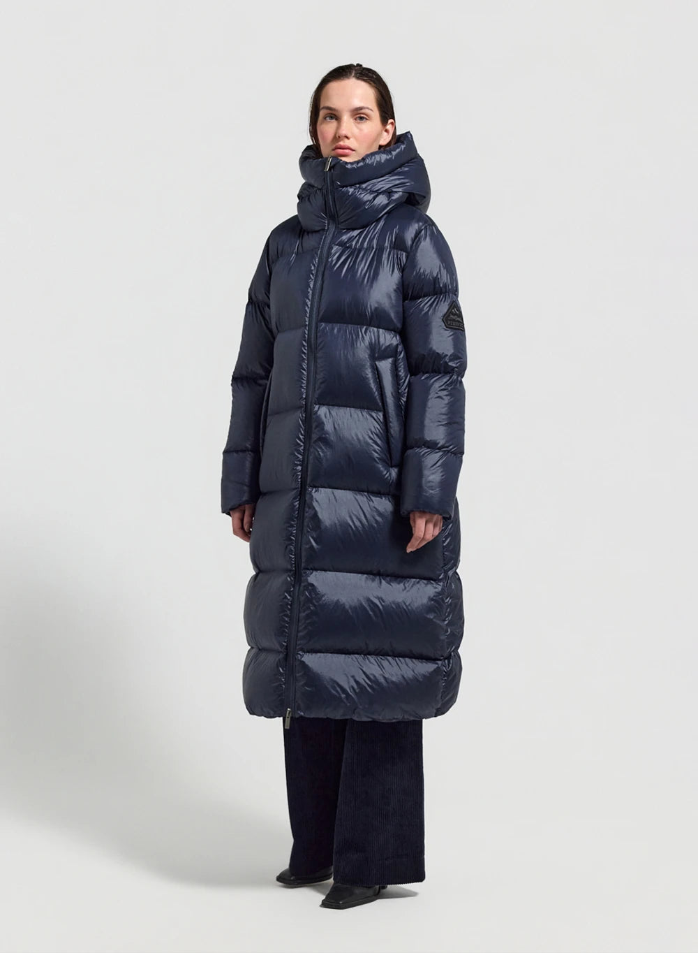 pyrenex-oriela-doudoune-longue-femme-bleu-marine image 6