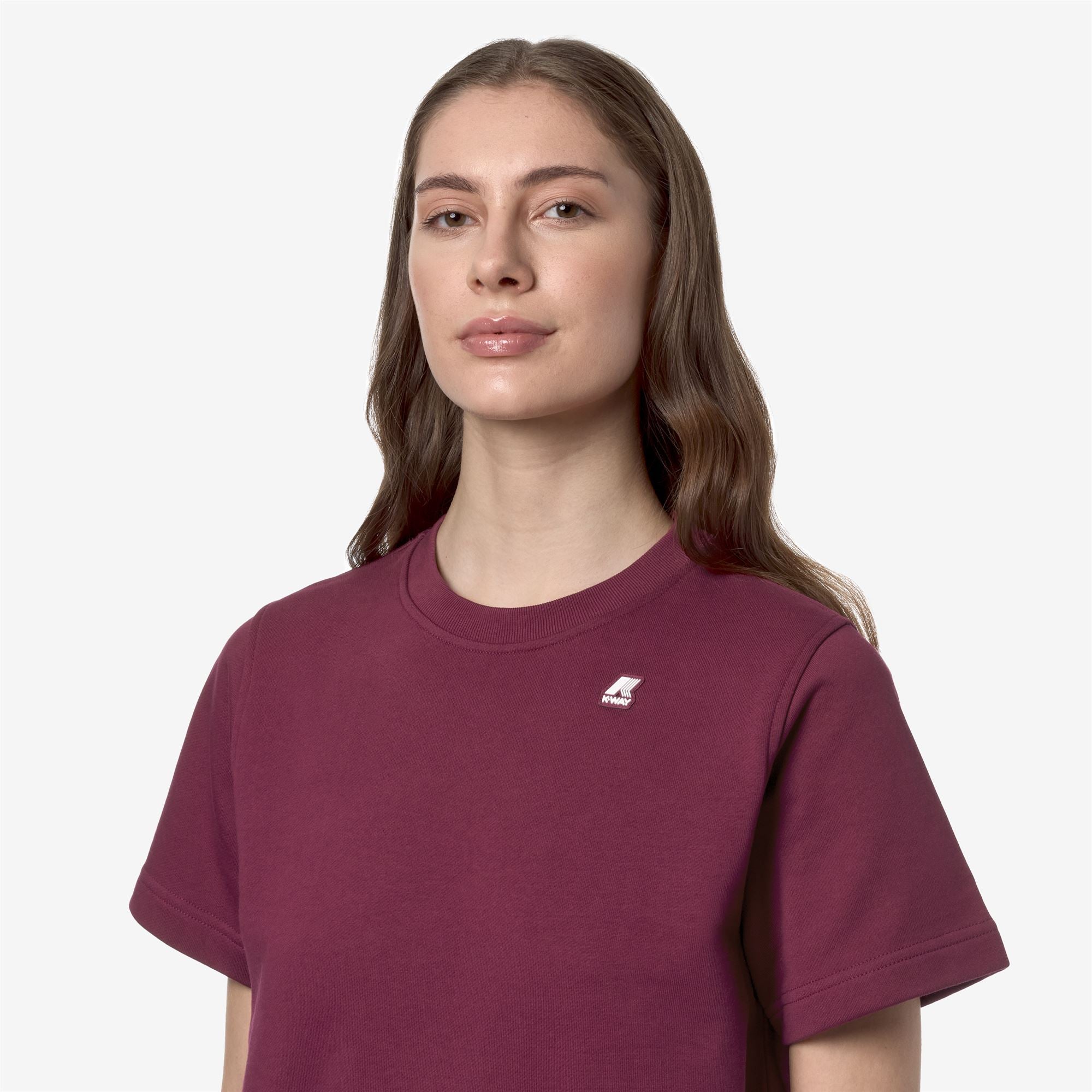 k-way-emelette-t-shirt-femme-red-dk image 4