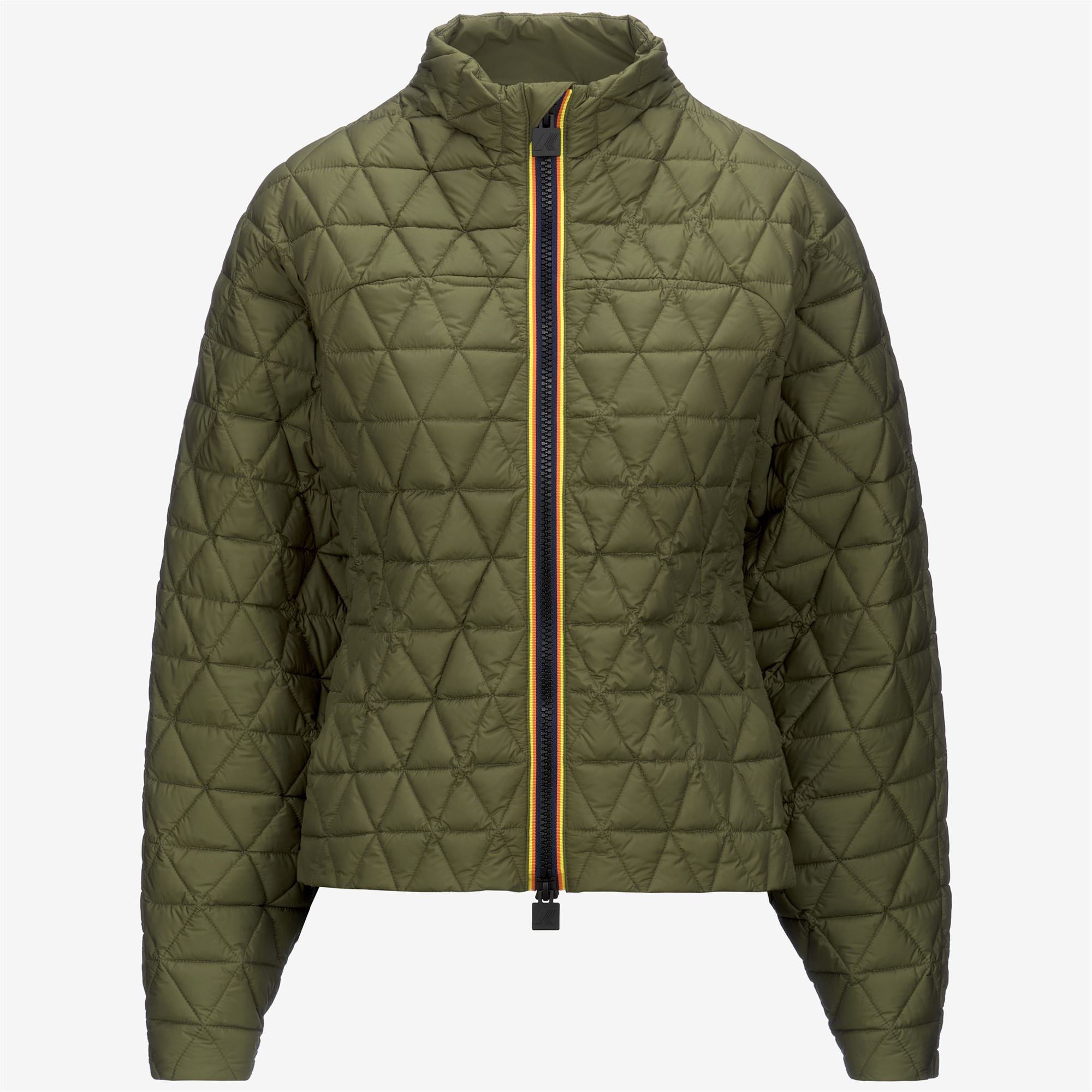 k-way-lilin-tech-thermo-light-veste-courte-femme-green-winter image 5