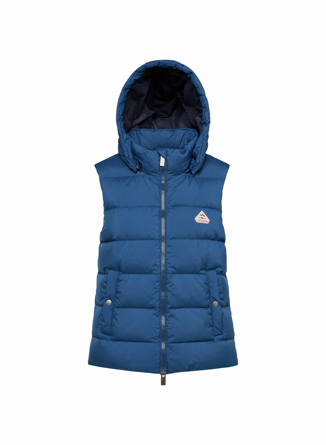 pyrenex-spoutnic-doudoune-sans-manches-femme-bleu-p-trole-capuche-amovible image 4