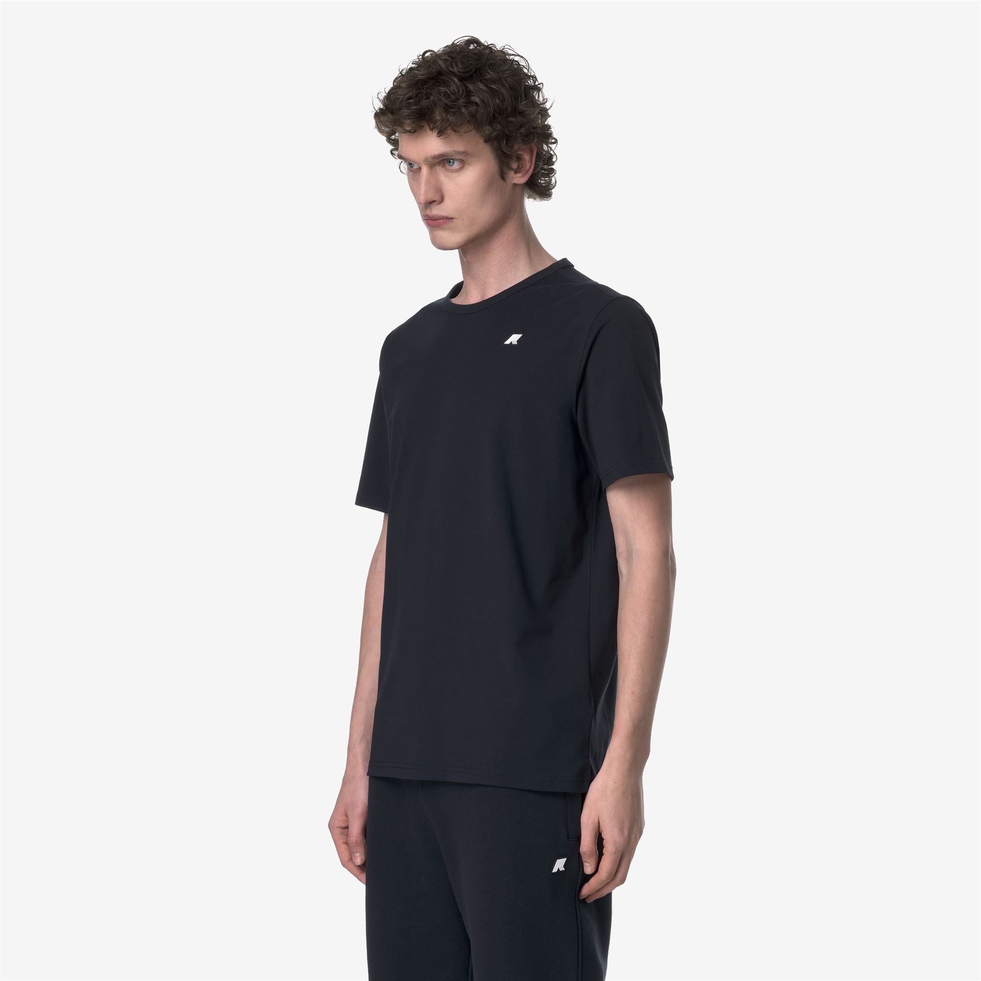 k-way-adame-light-stretch-jersey-t-shirt-homme-blue-depth image 2