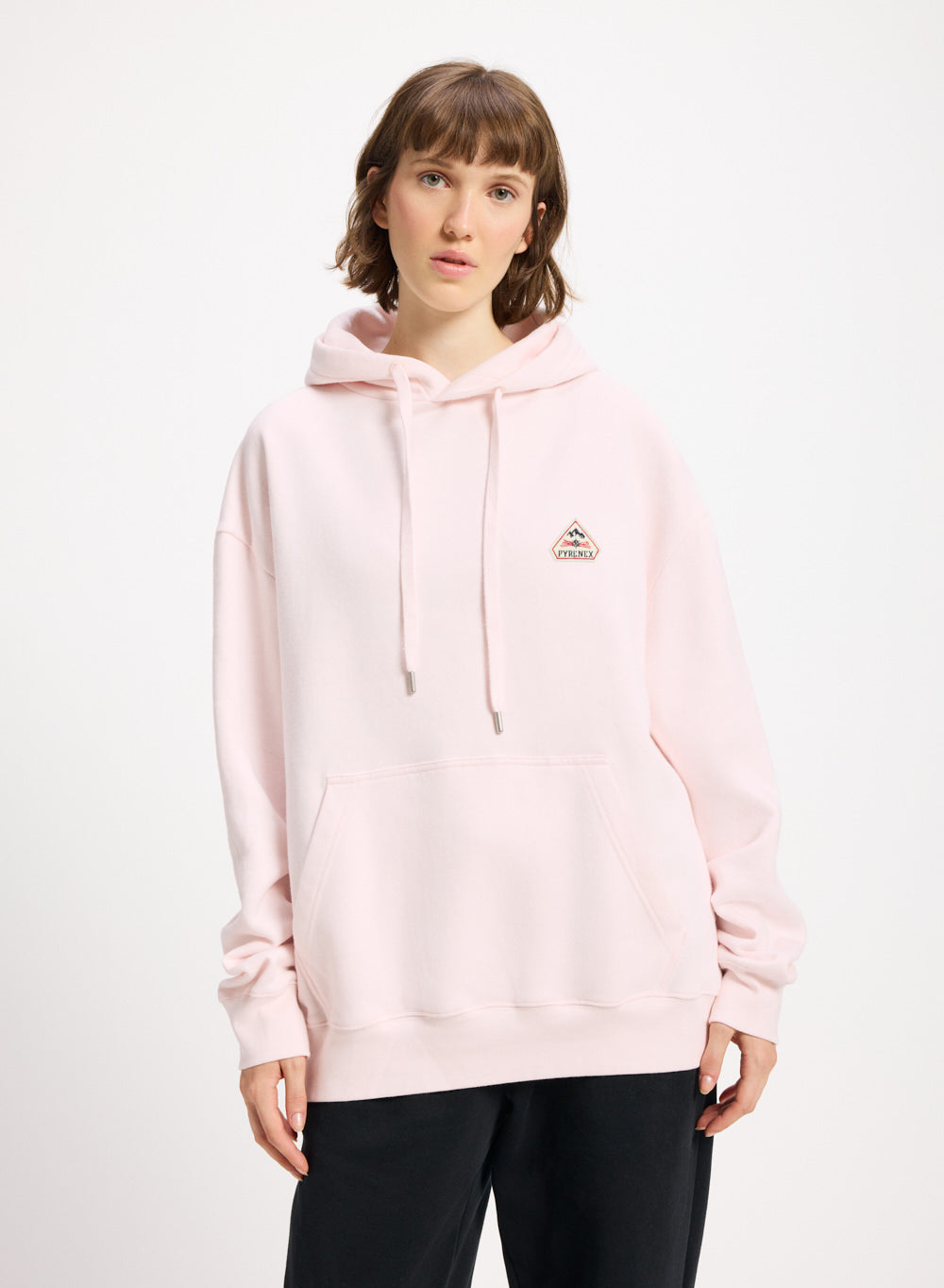 pyrenex-larcis-sweat-capuche-unisexe-rose-poudr image 1