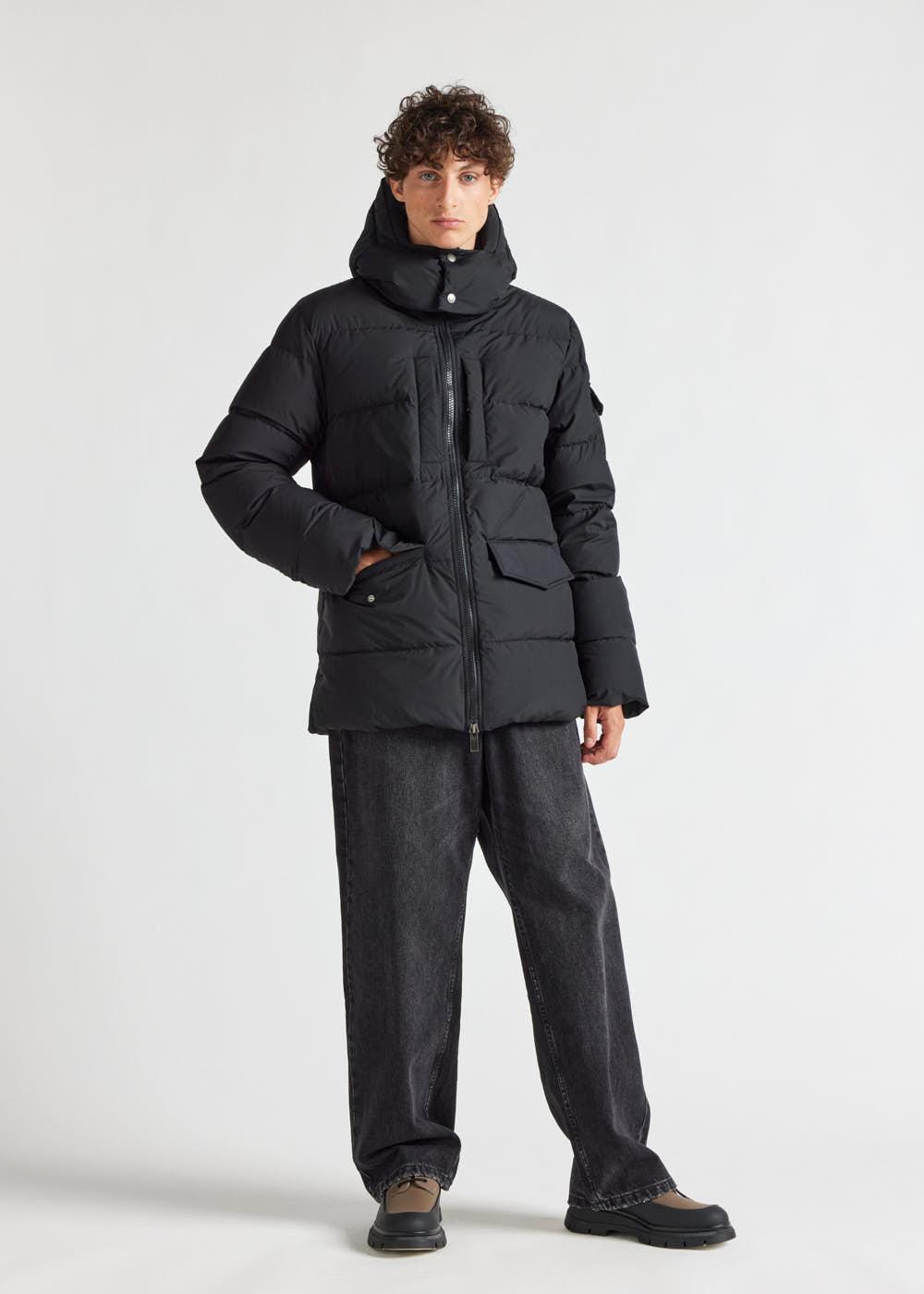 pyrenex-sterling-doudoune-homme-capuche-black image 1
