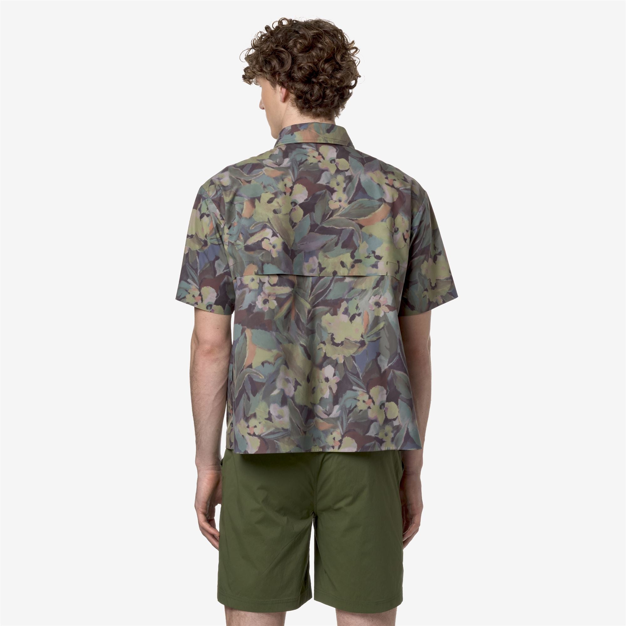 k-way-liconcy-graphic-veste-courte-homme-floral-summer-graphic image 3