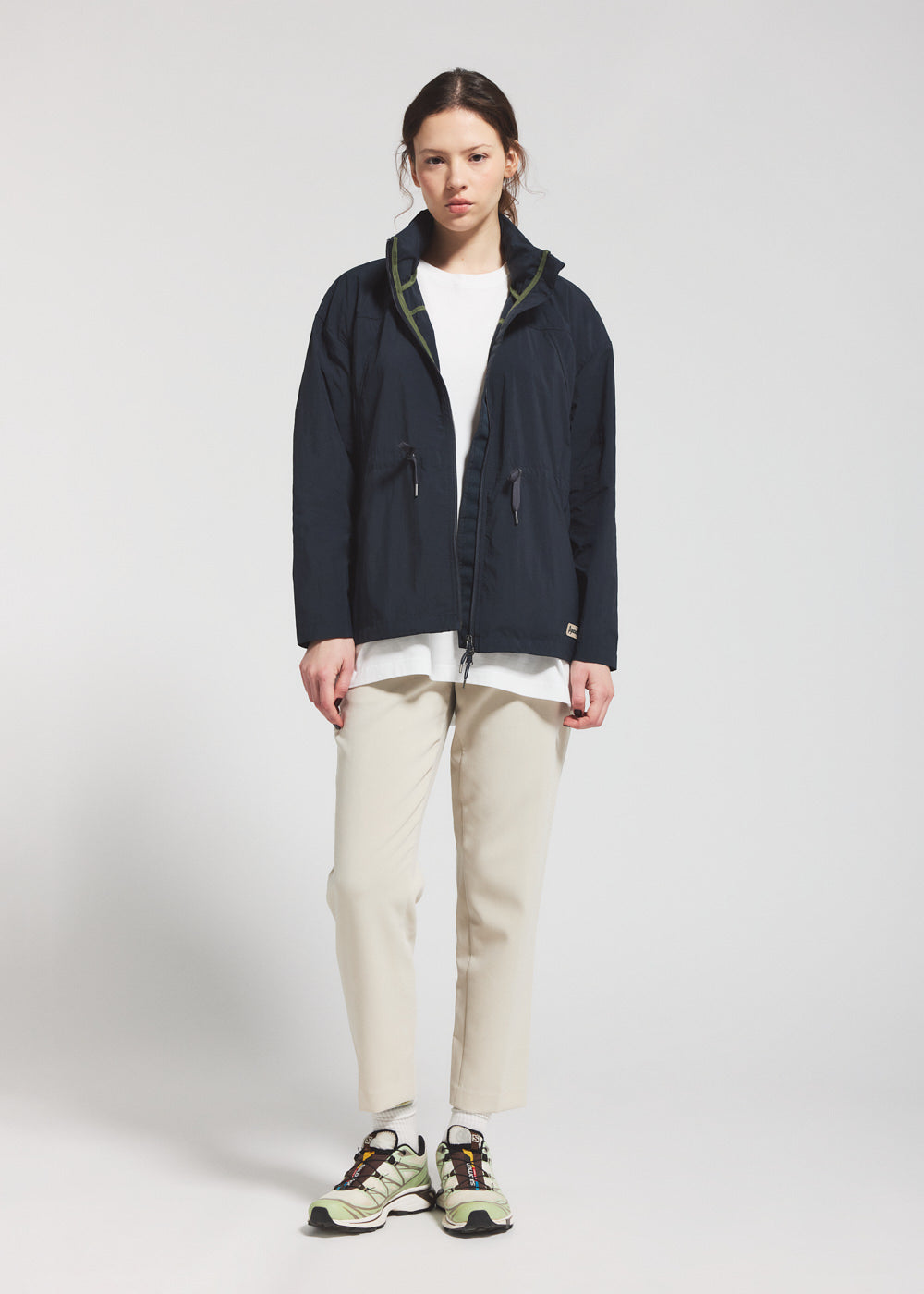 pyrenex-climb-coupe-vent-court-femme-bleu-marine image 2