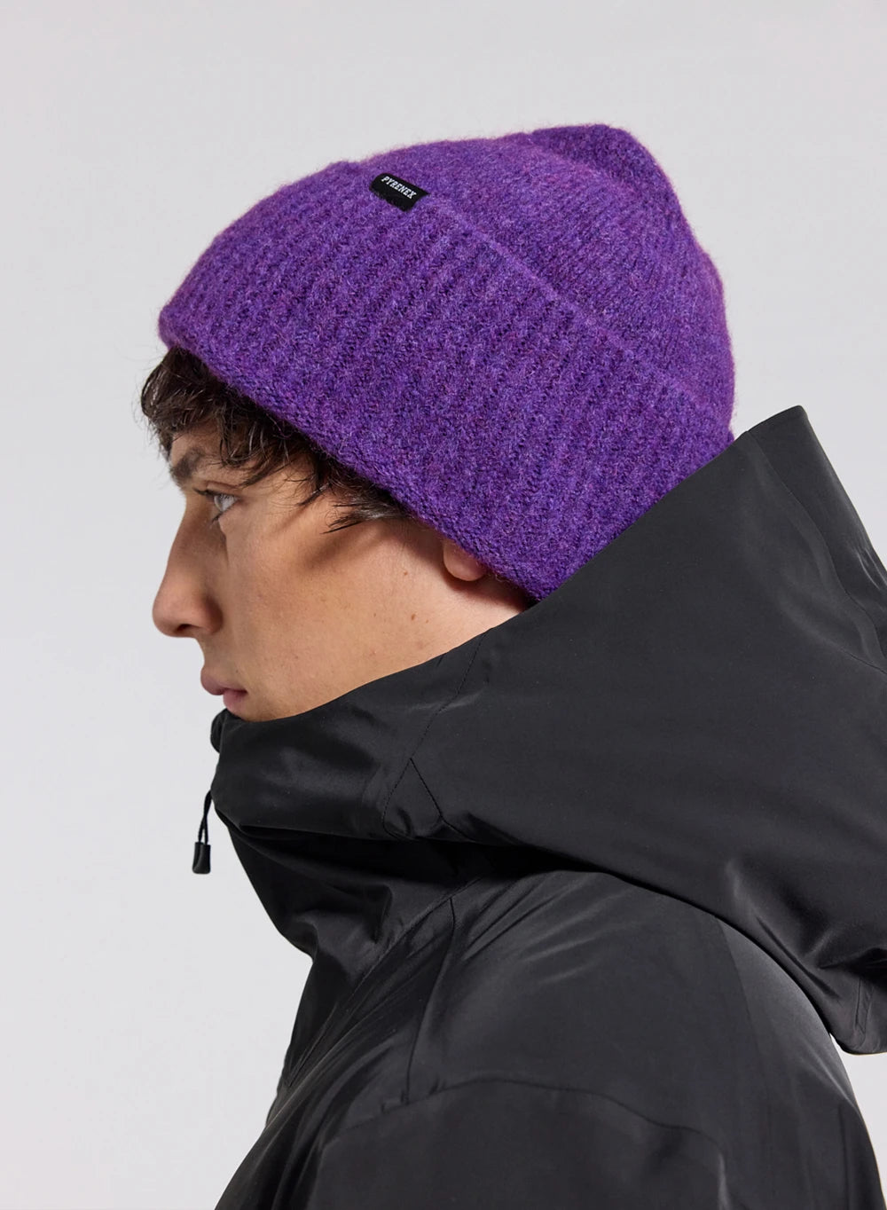 pyrenex-soazig-bonnet-laine-violet-unisexe image 1