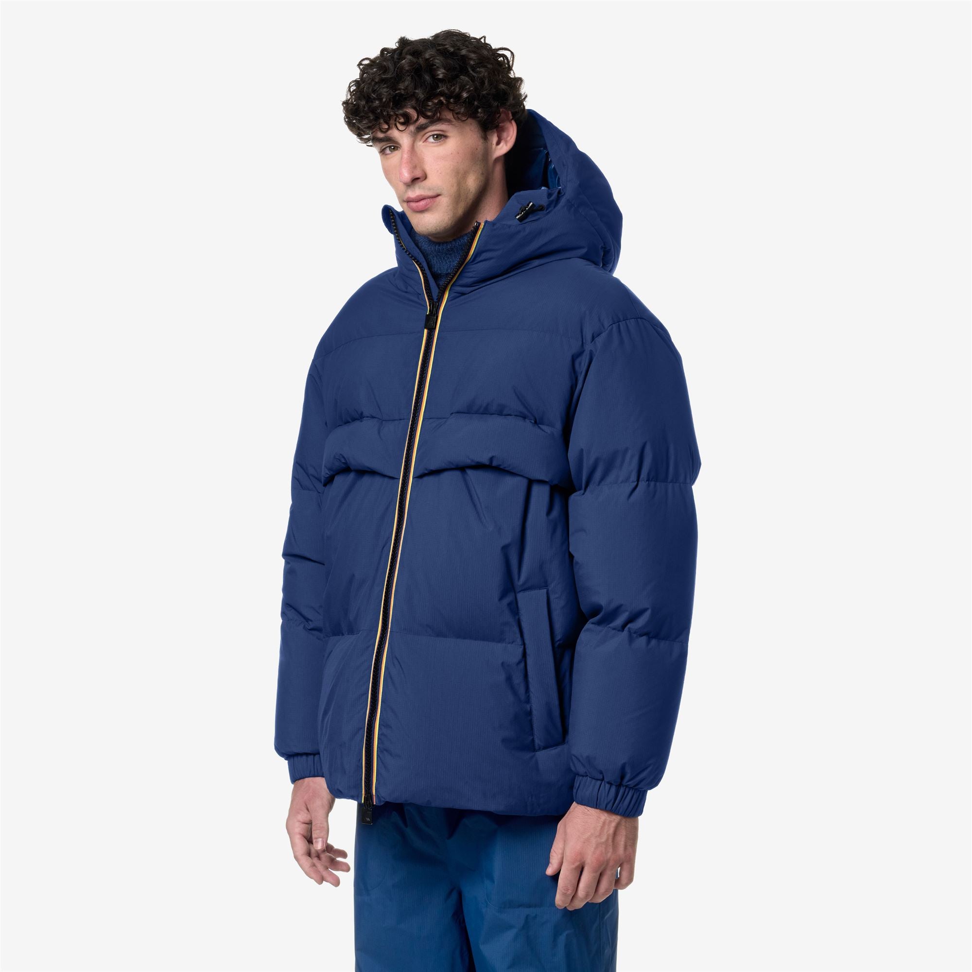 k-way-clauden-2-1-amiable-thermo-heavy-veste-mi-longue-unisexe-blue-md-cobalt image 2