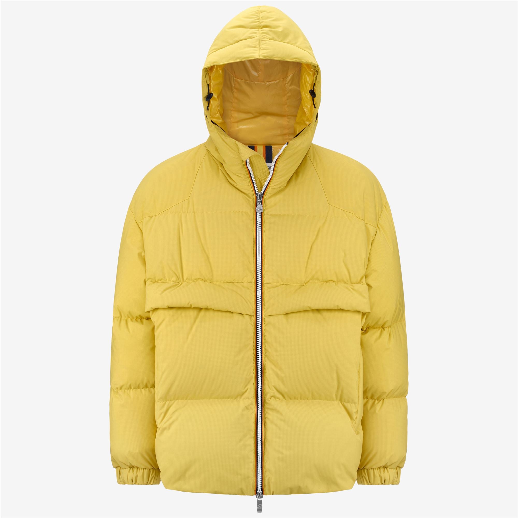 k-way-clauden-2-1-amiable-veste-mi-longue-homme-yellow-gold image 5