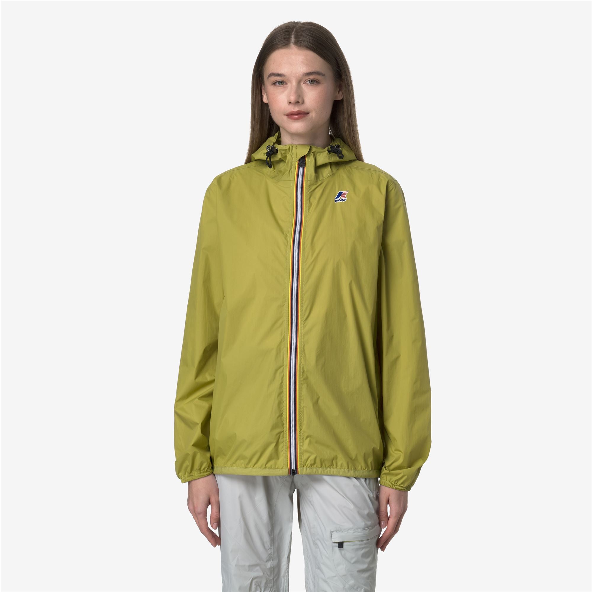 k-way-le-vrai-4-0-claude-veste-mi-longue-unisexe-green-moss image 2