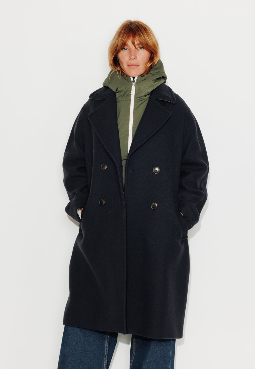 trench-coat-caille-capuche-ouatin-e-zipp-e-kaki image 2