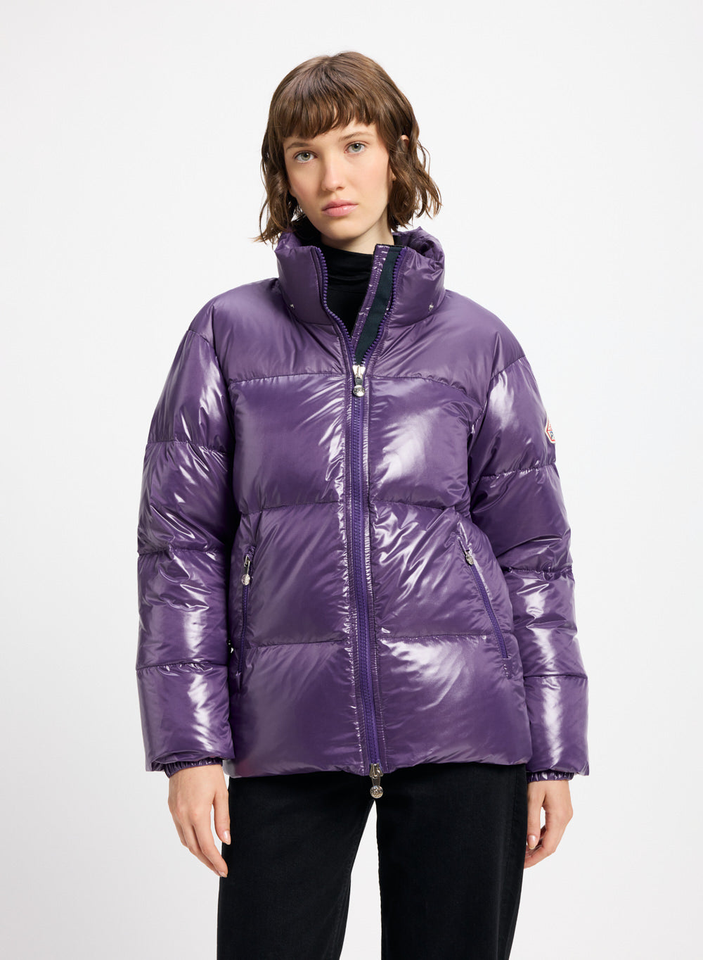 pyrenex-lively-doudoune-brillante-femme-violette image 3