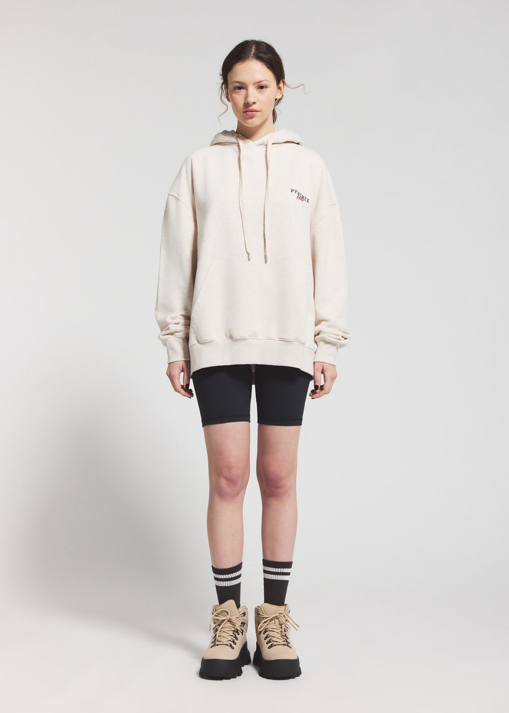 pyrenex-sierra-pullover-unisexe-capuche-coton-biologique-cr-me image 3