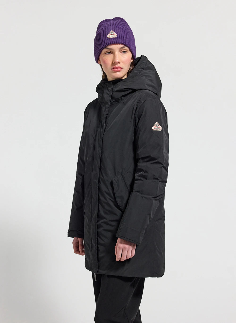 pyrenex-easy-parka-imperm-able-femme-noire-en-duvet-naturel image 7