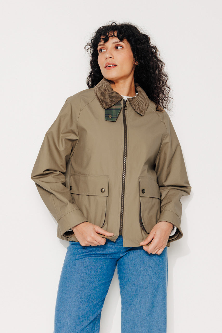 trench-coat-sorbus-imperm-able-court-oversize-en-coton-staywax-cir-beige image 4