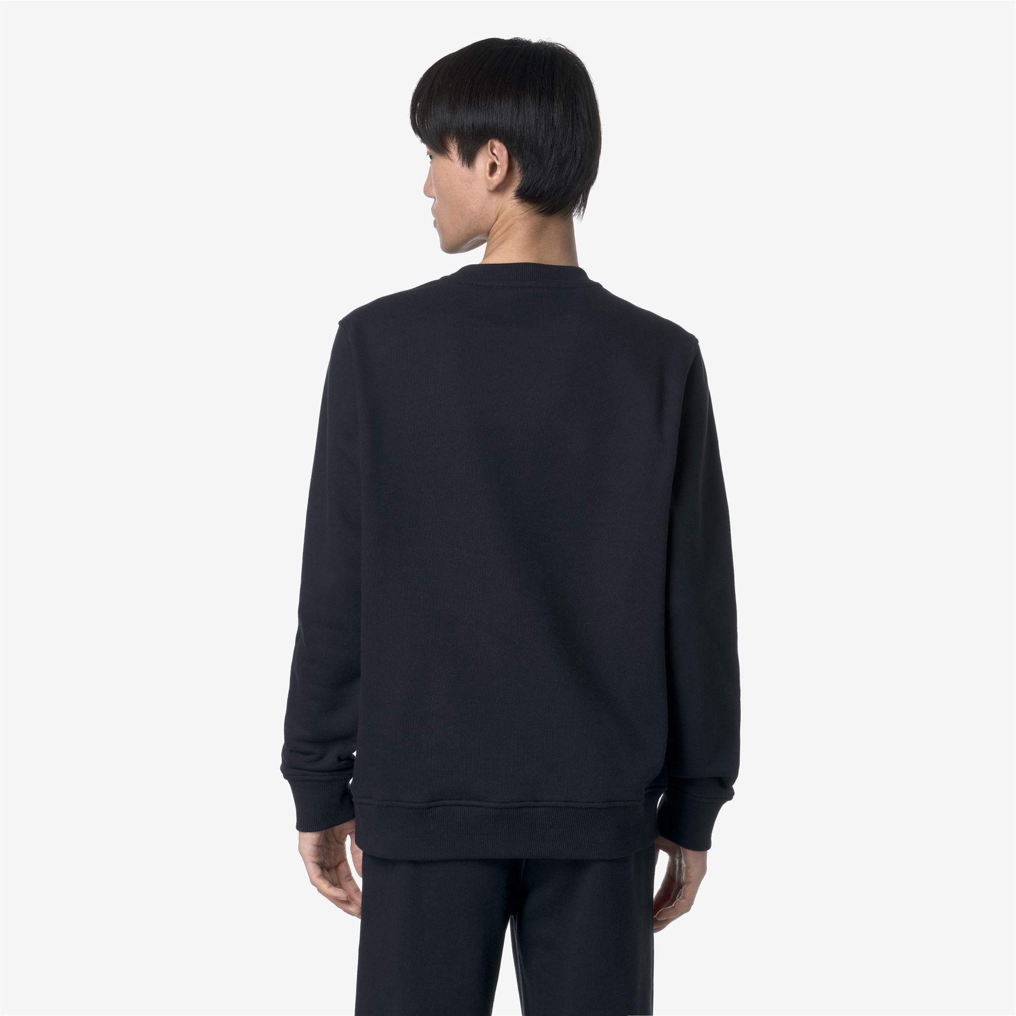 k-way-baptiste-french-terry-sweat-polaire-homme-blue-depth image 3
