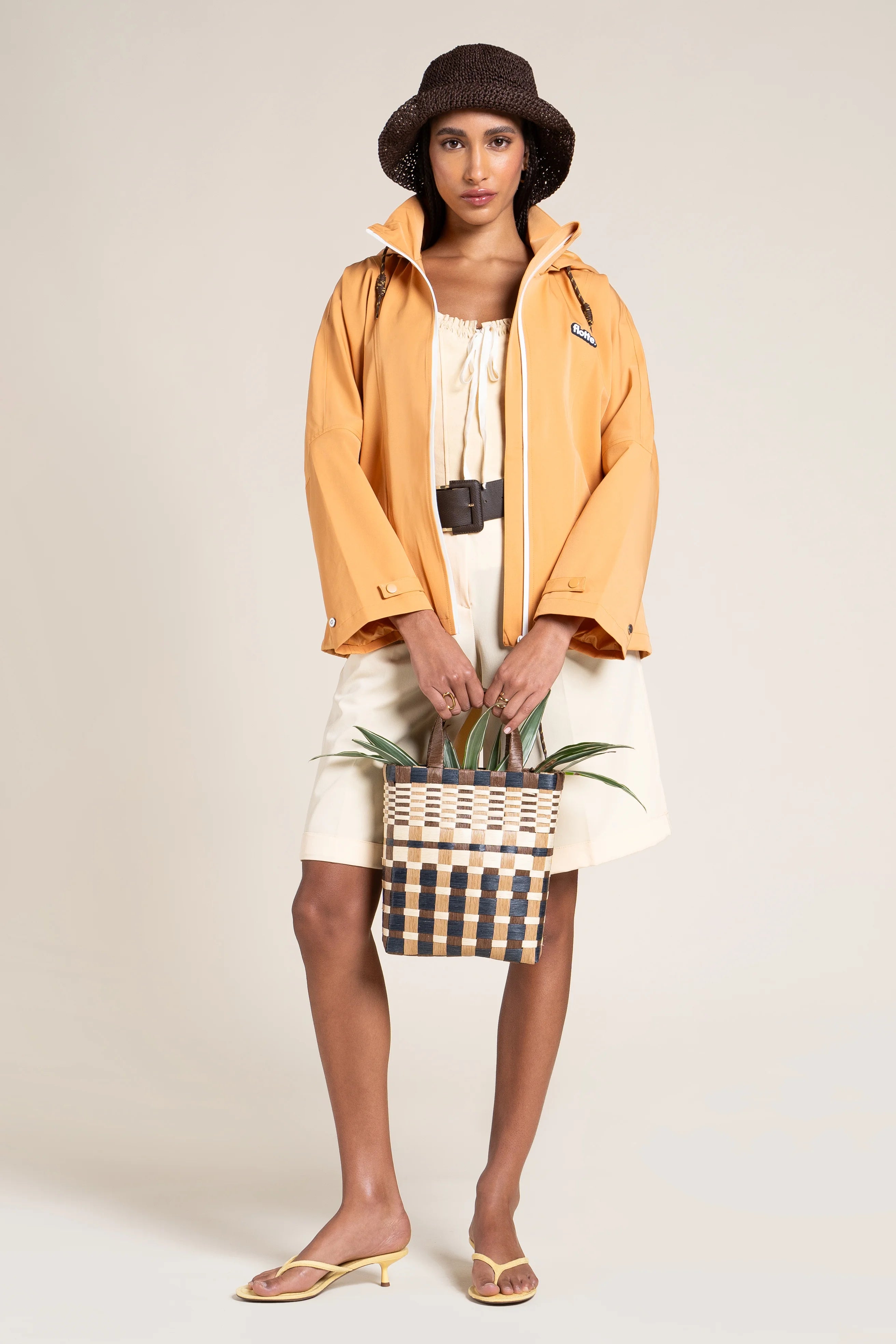 flotte-lourmel-cape-imperm-able-courte-oversize-capuche-2 image 8