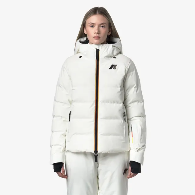 k-way-latueda-h-quilted-veste-ski-femme-white-gardenia image 1