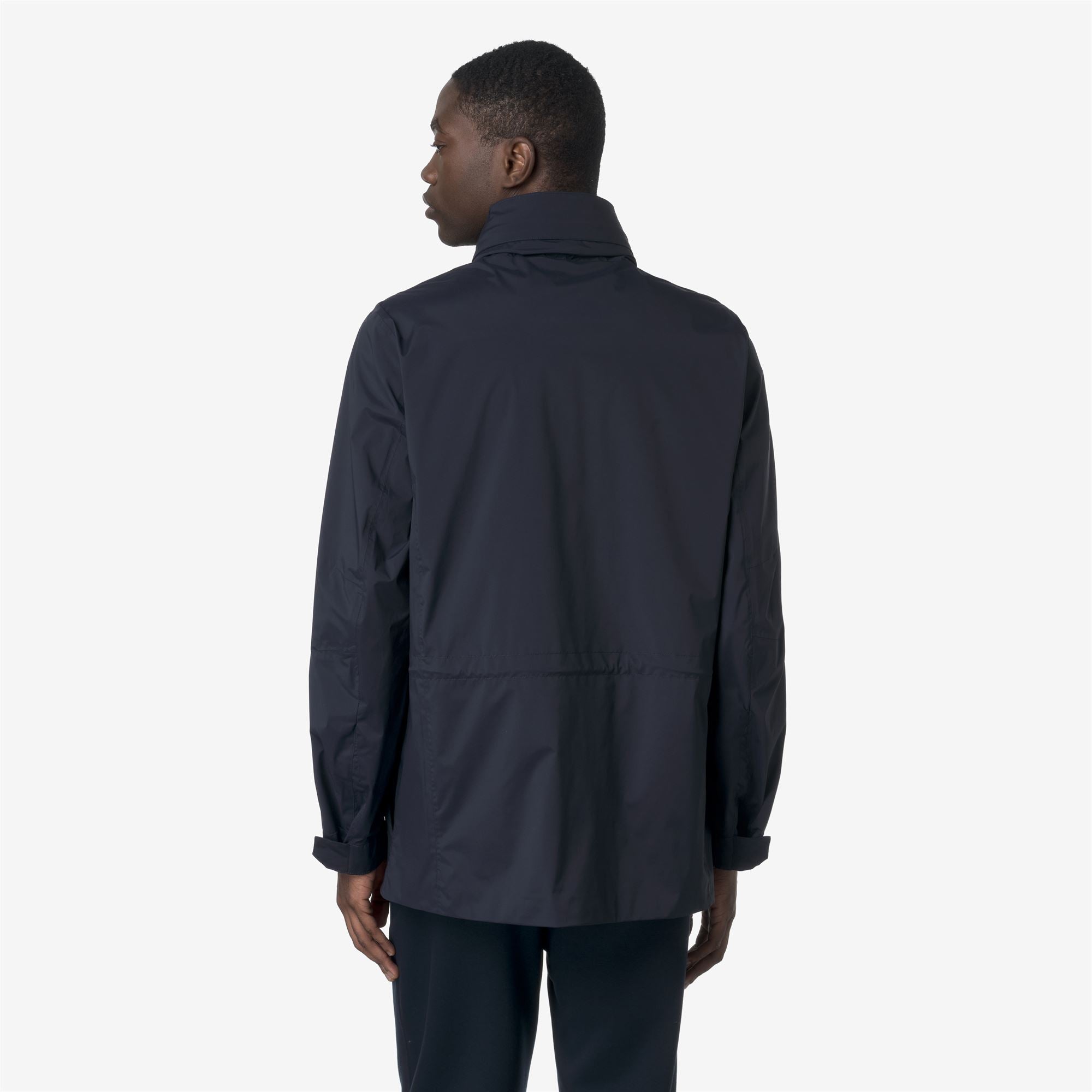k-way-manuel-stretch-nylon-jersey-veste-milieu-homme-blue-depth image 3
