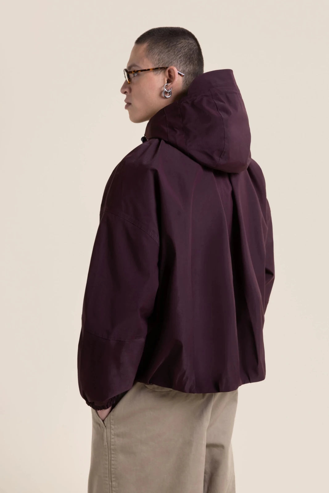 flotte-garance-veste-imperm-able-courte-beige-capuche-amovible image 6