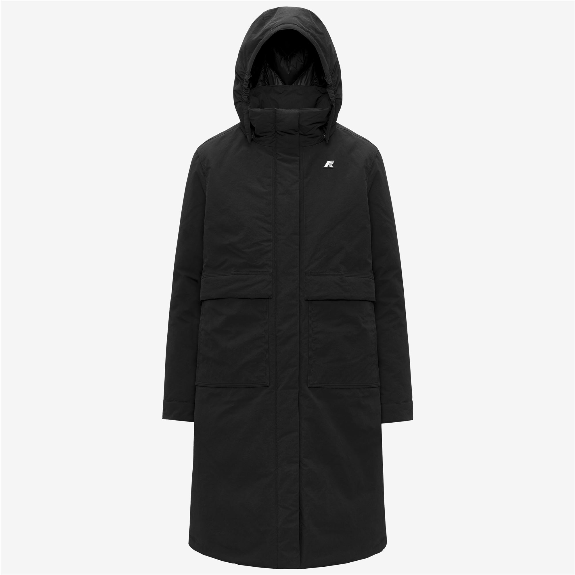 k-way-kalisha-warm-cotton-nylon-veste-longue-femme-black-pure image 5