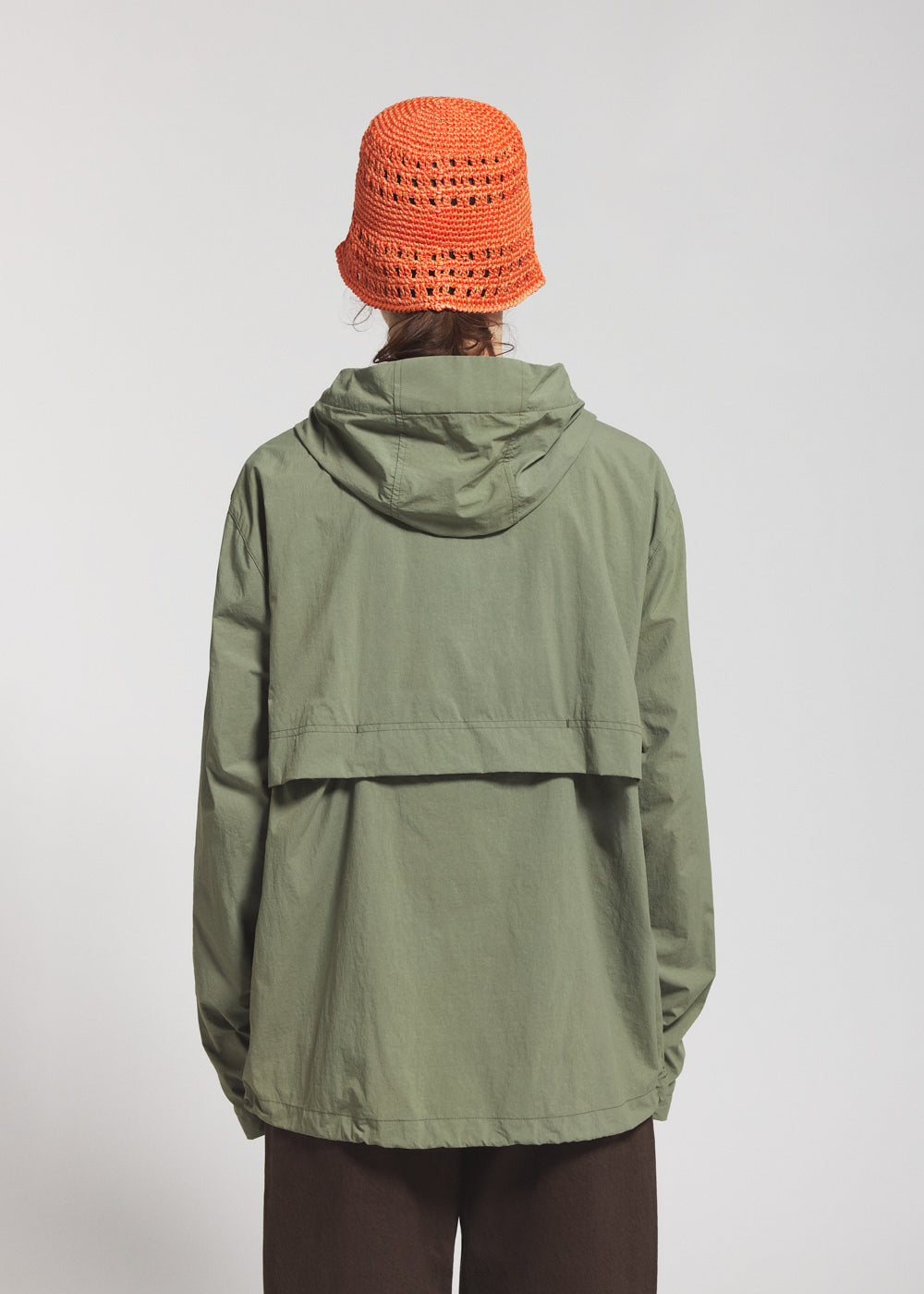 pyrenex-soulere-coupe-vent-unisexe-capuche-khaki-pliable image 8