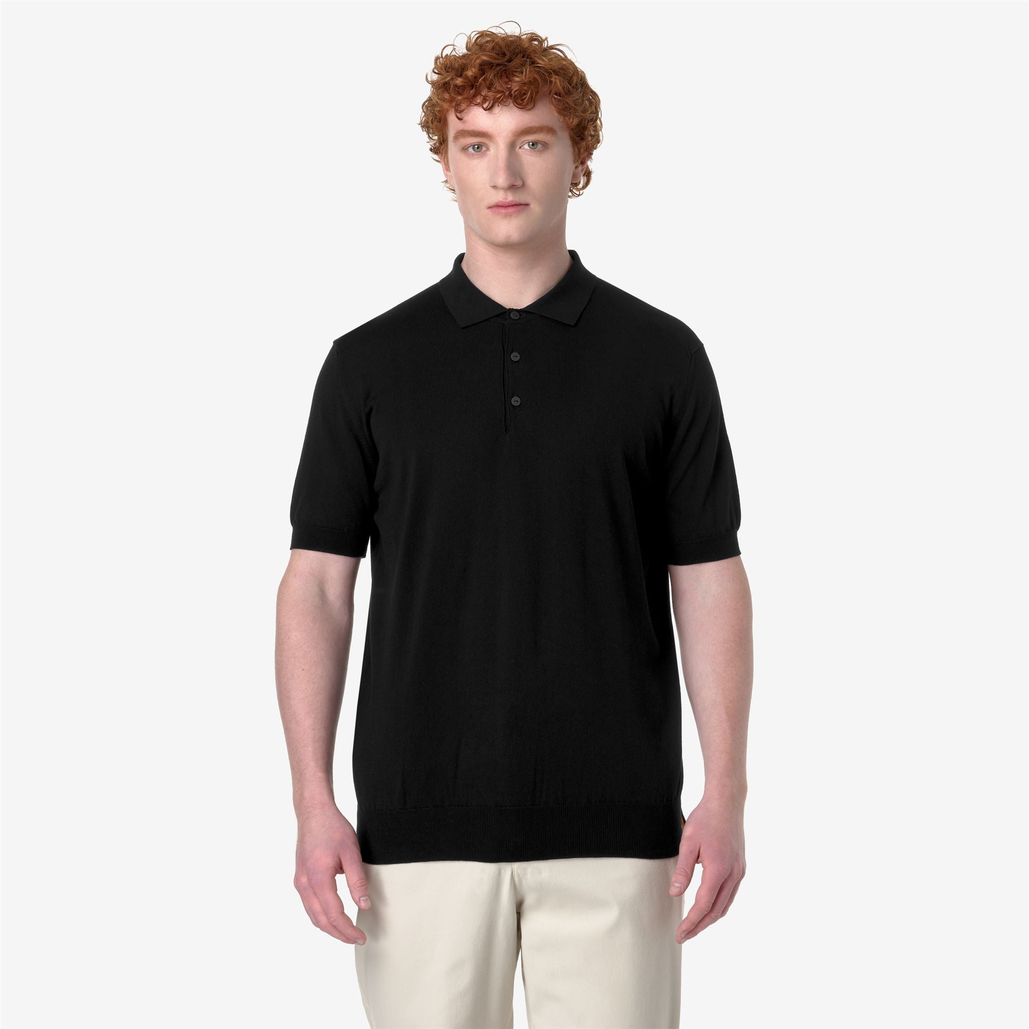 k-way-pleyne-polo-homme-black-pure image 1