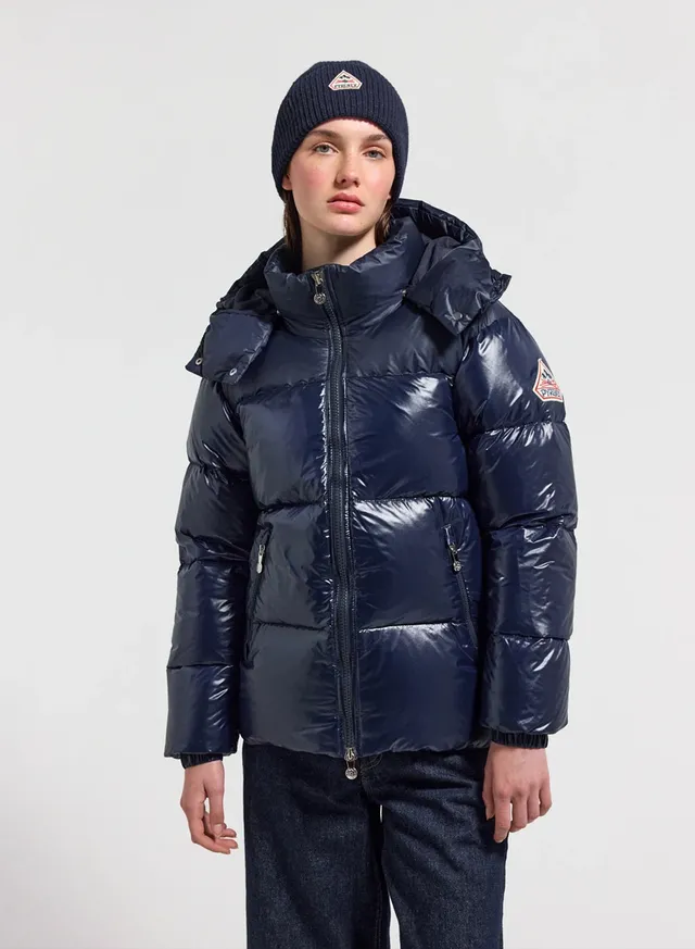 pyrenex-lively-doudoune-brillante-femme-bleu-marine image 1