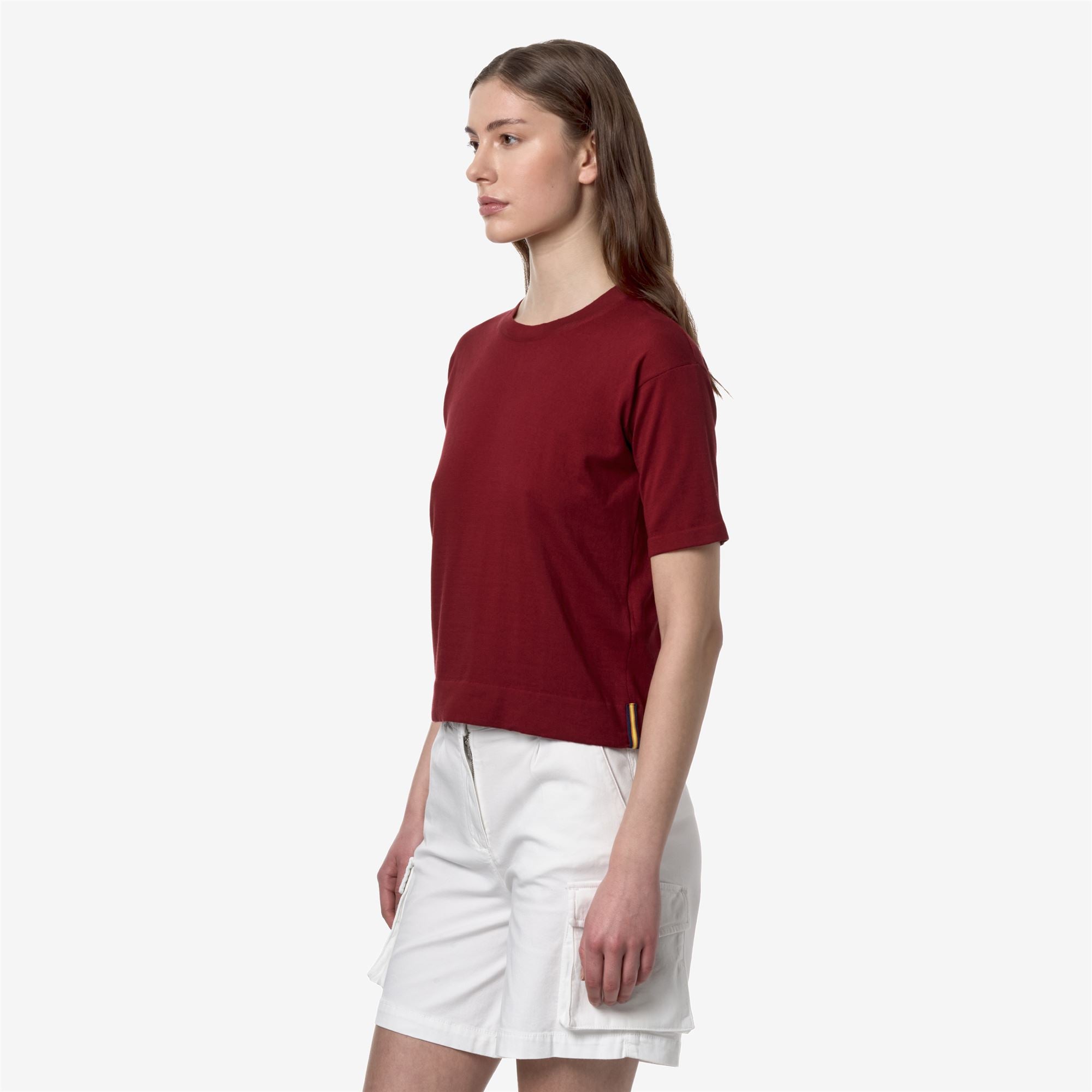 k-way-esmer-pull-over-femme-red-dk image 2