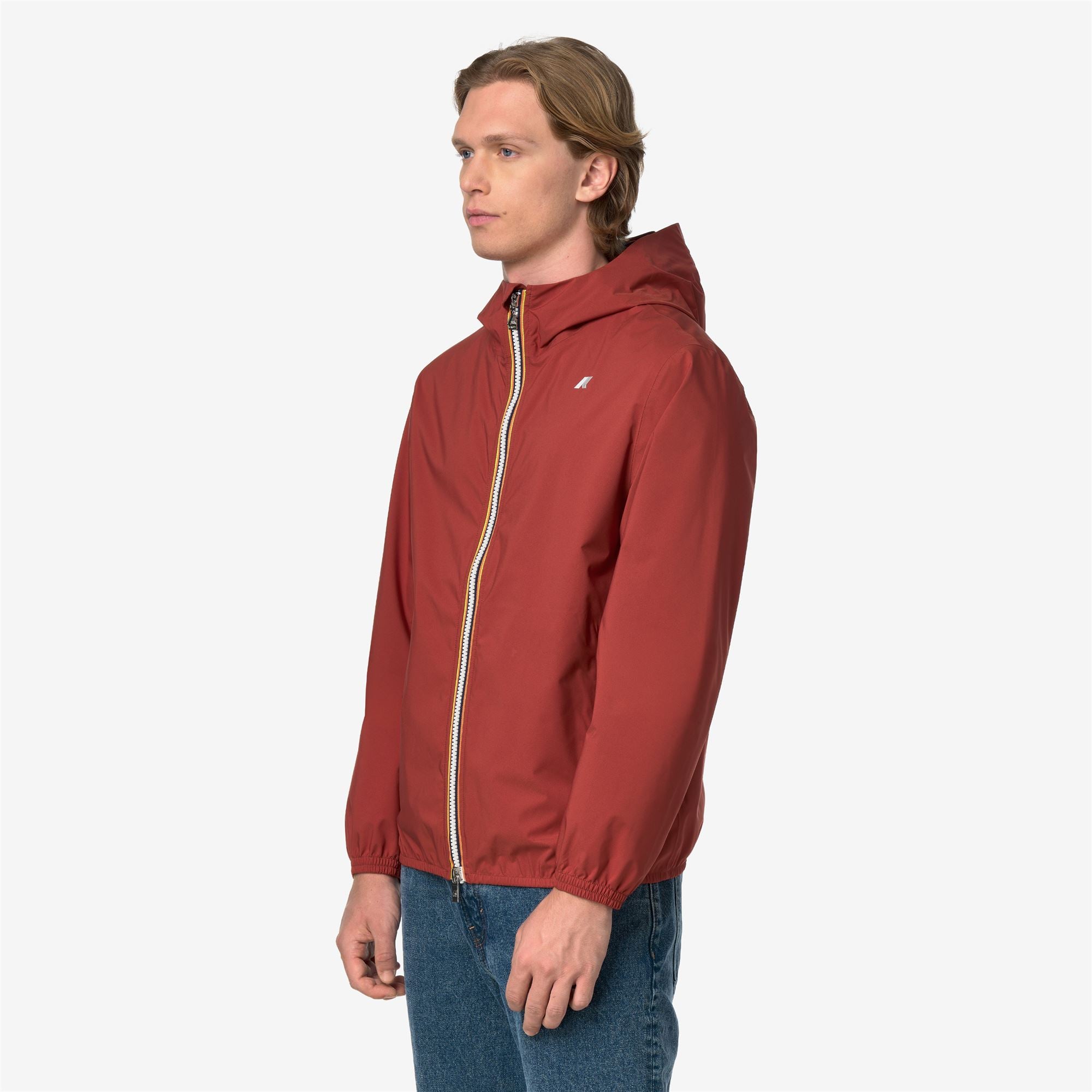 k-way-jack-stretch-dot-veste-courte-homme-red-dk-chili image 2