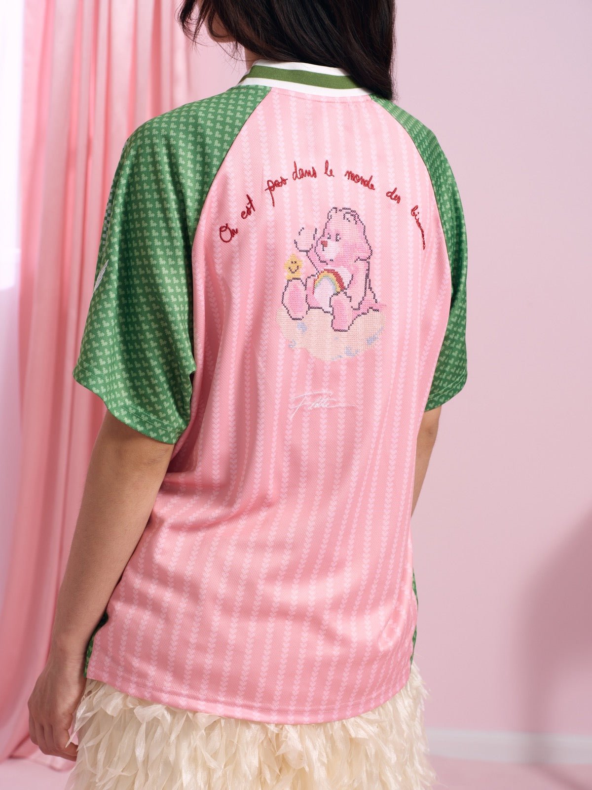 flotte-germain-maillot-de-foot-bisounours-femme-oversize image 2