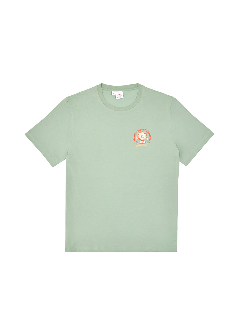 pyrenex-mfg-tee-t-shirt-unisexe-coton-bio-vert-d-eau image 6