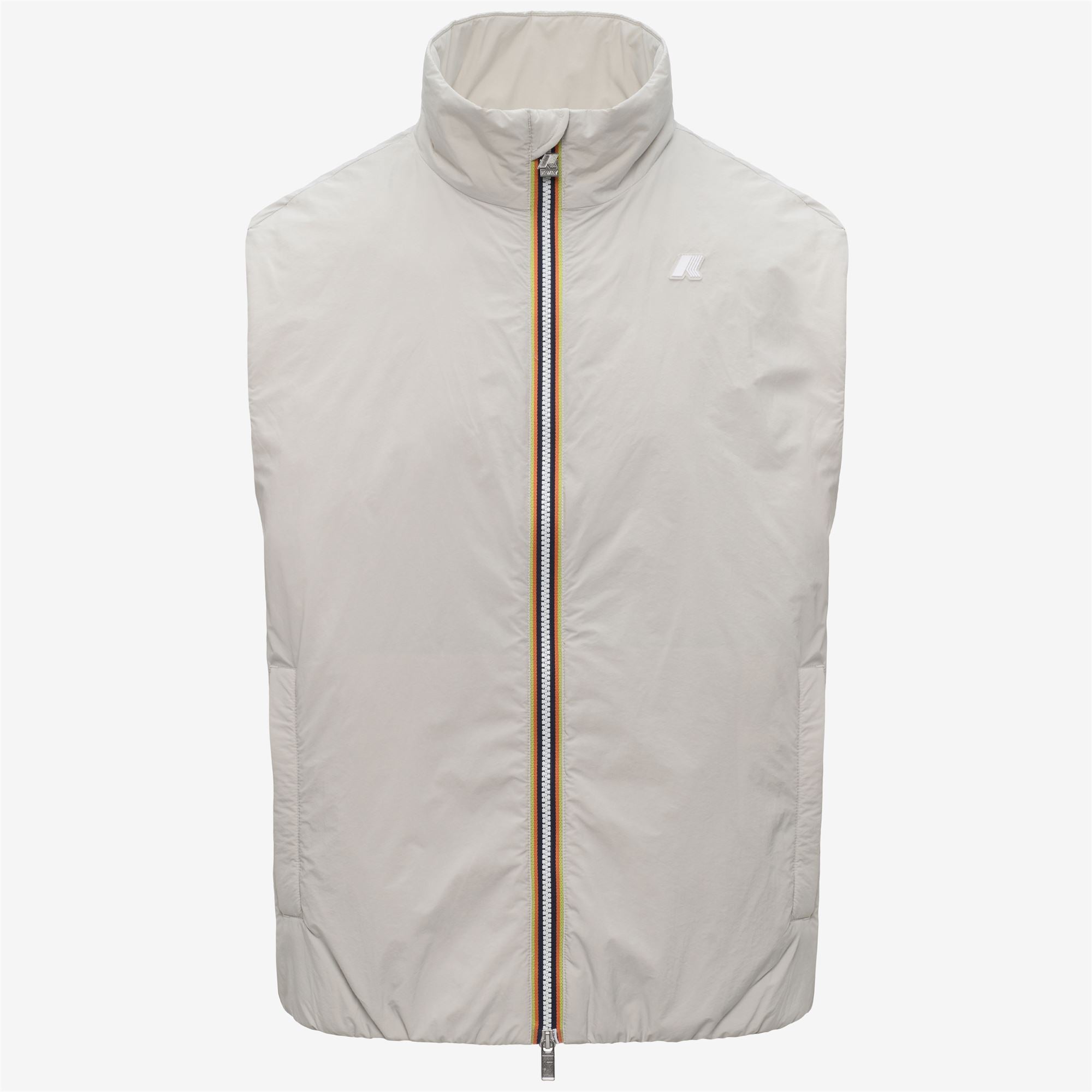 k-way-valen-plain-warm-gilet-homme-beige-lt image 5