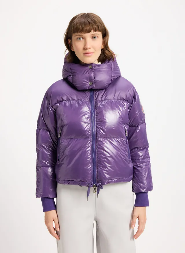 doudoune-courte-capuche-femme-pyrenex-altic-violette image 1