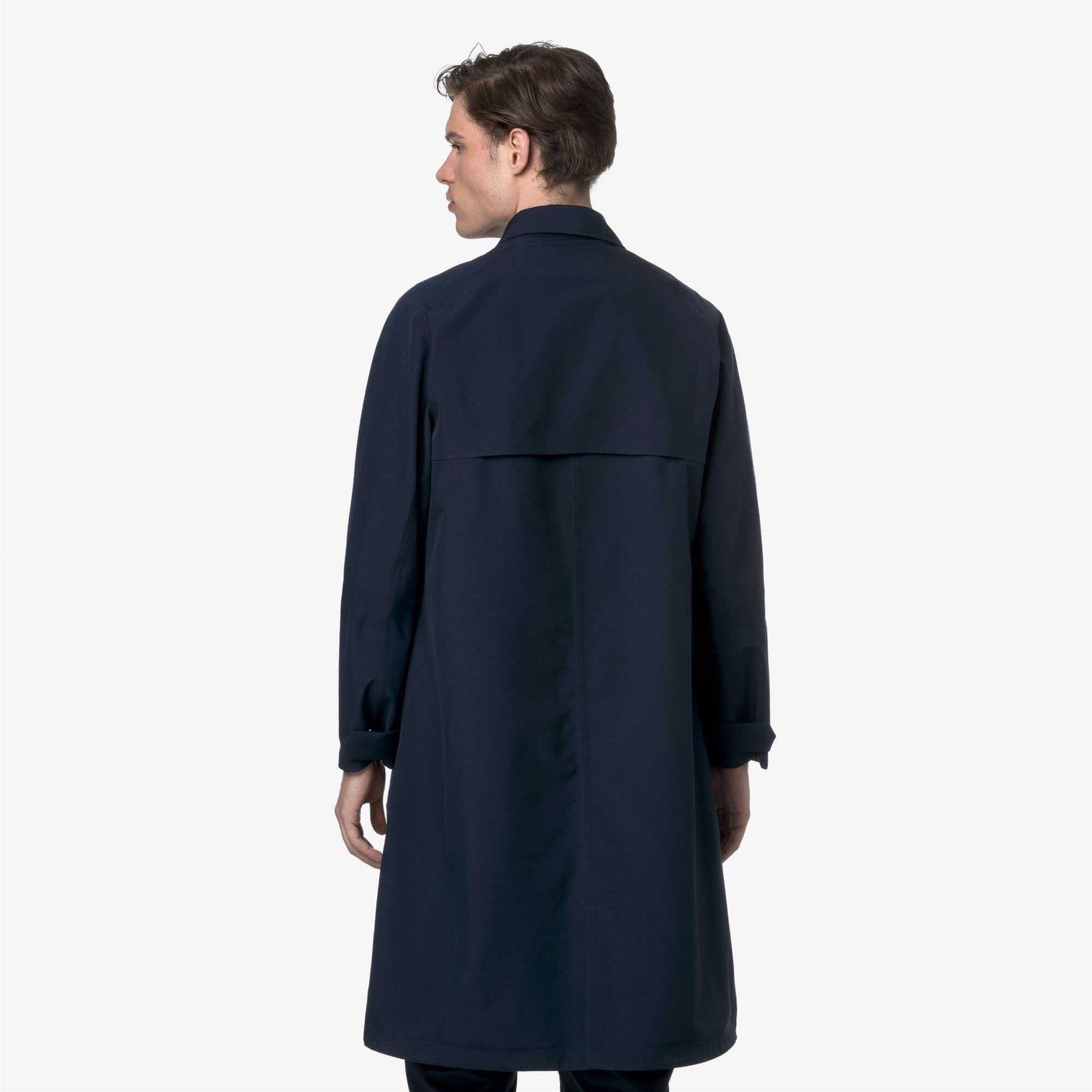 k-way-montague-bonded-jersey-veste-longue-homme-blue-depth image 3