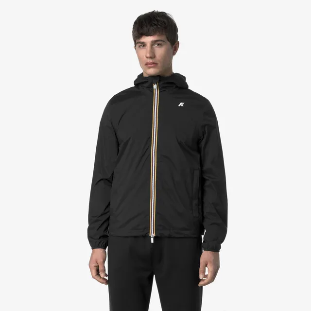 k-way-jack-stretch-nylon-jersey-veste-court-homme-black-pure image 1