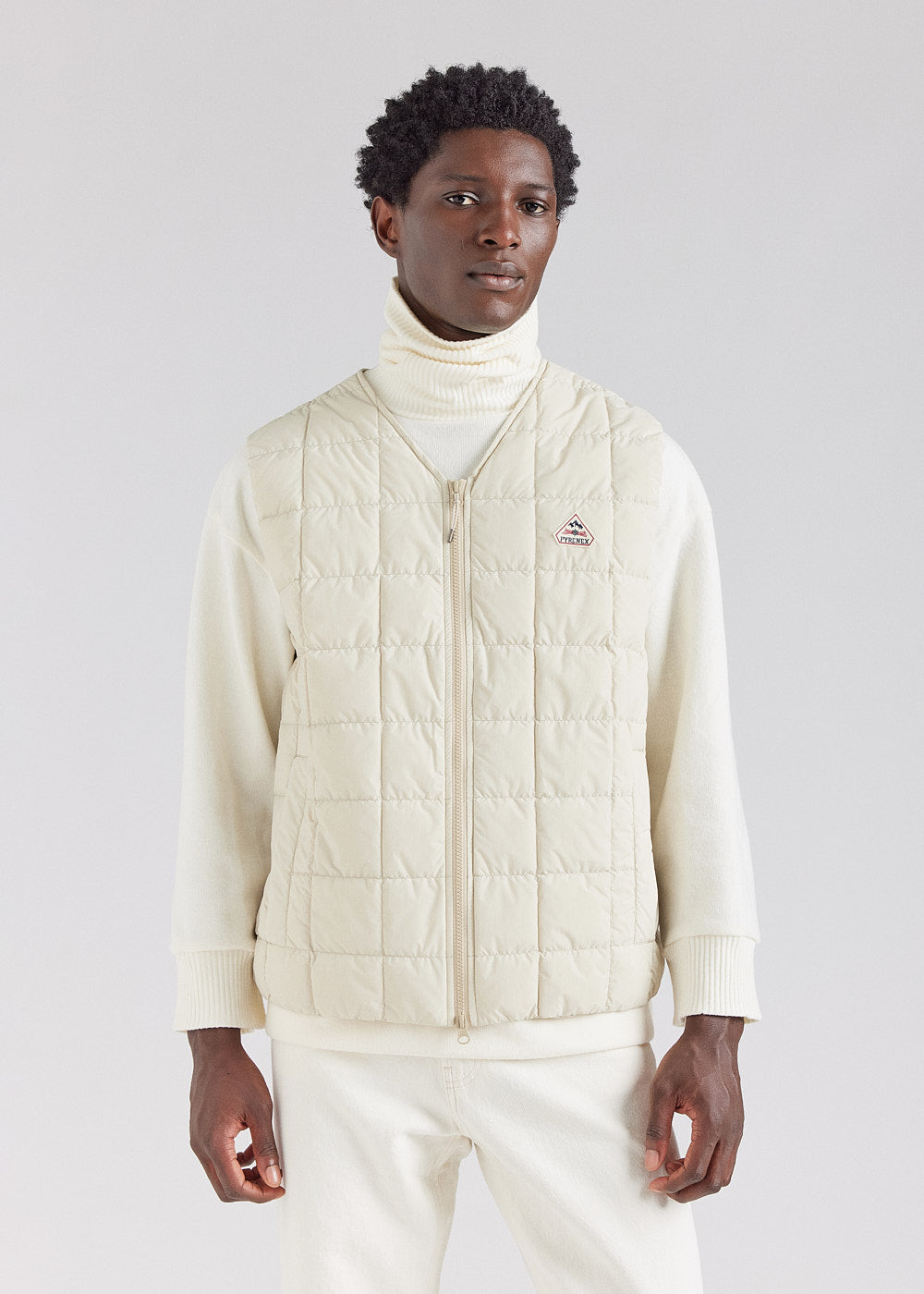 pyrenex-ruler-gilet-sans-manches-homme-oyster-grey image 1