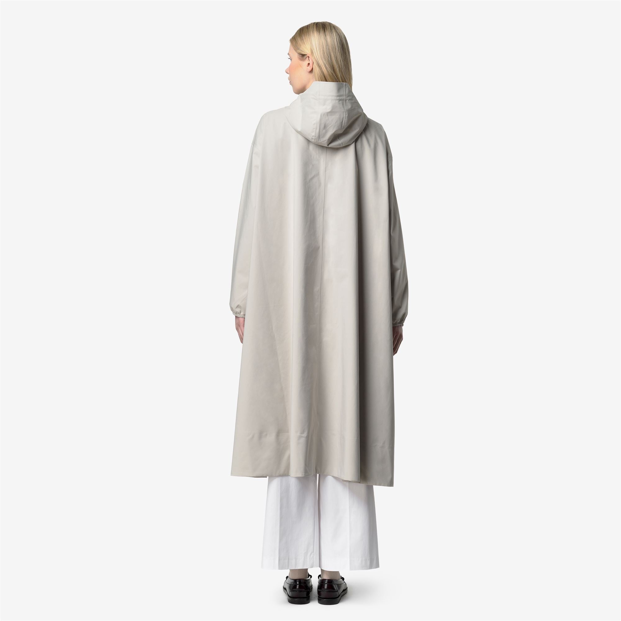 k-way-pernilla-stretch-dot-veste-longue-femme-beige-lt image 3