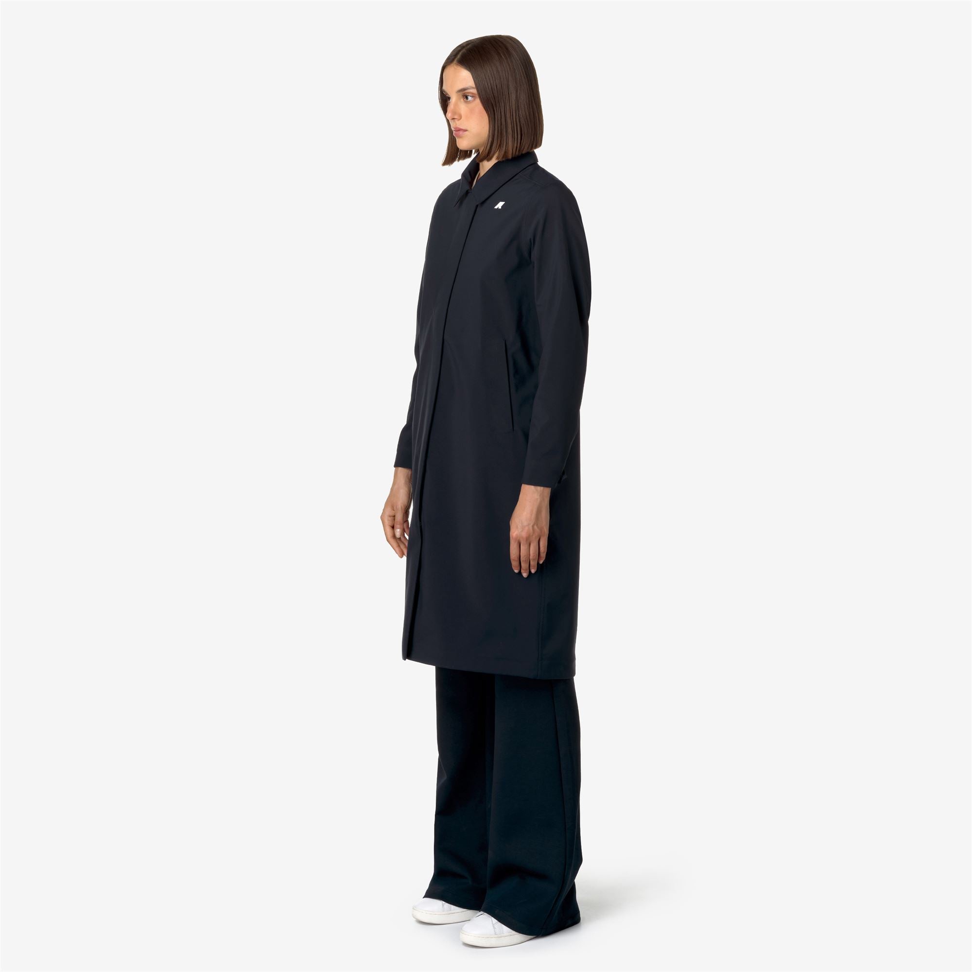 k-way-sondre-bonded-veste-milieu-femme-blue-depth image 2
