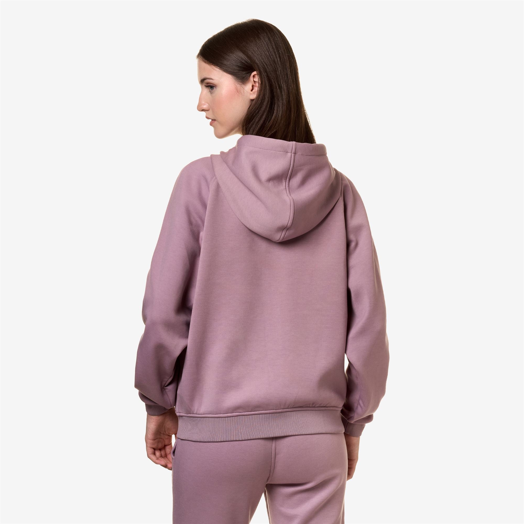 k-way-lydie-light-spacer-veste-polaire-femme-violet-dusty image 3