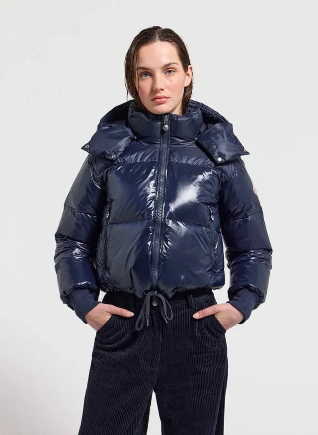 pyrenex-altic-doudoune-courte-femme-bleu-marine image 1