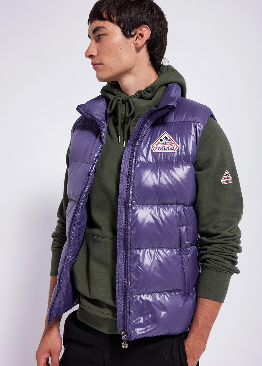 pyrenex-john-gilet-doudoune-sans-manche-unisexe-mulberry image 2