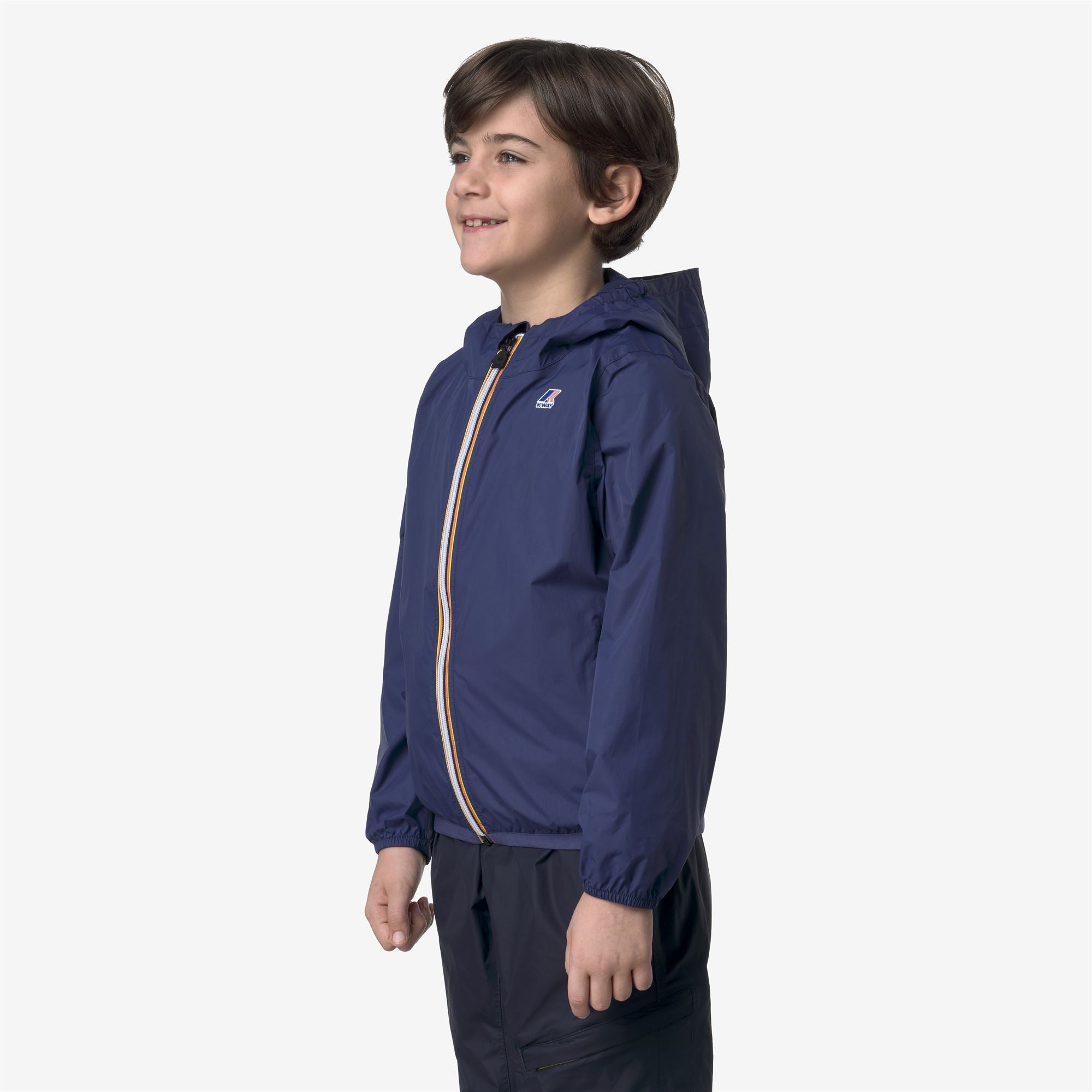 k-way-p-le-vrai-4-0-claude-veste-mi-longue-enfant-blue-deep-cobalt image 2