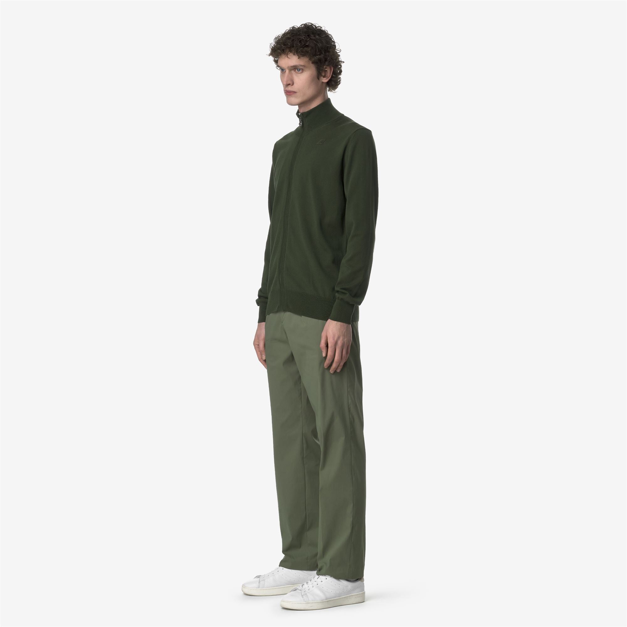 k-way-ralph-twill-tech-pantalon-chino-homme-green-lichen image 2