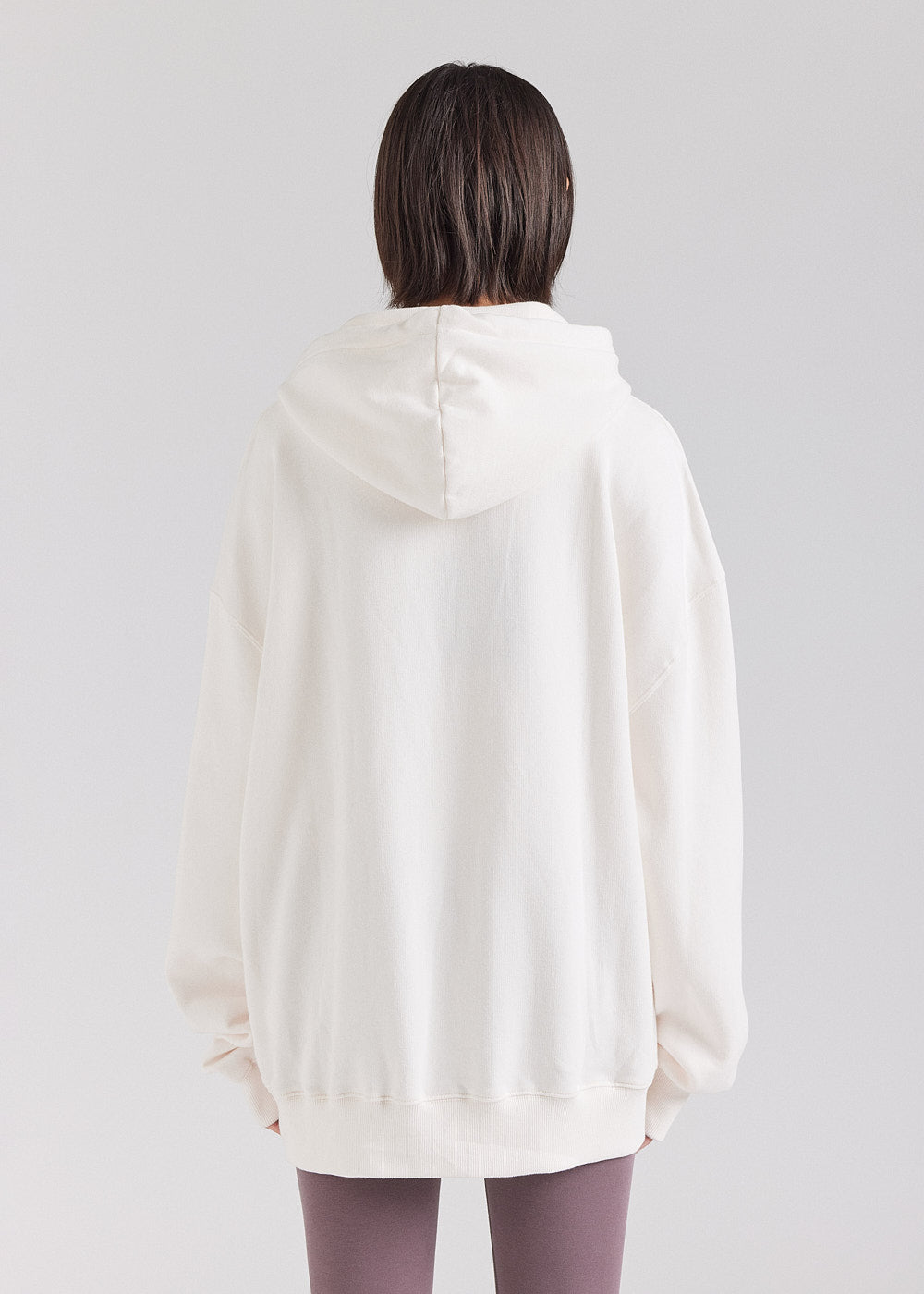 pyrenex-journey-sweat-capuche-unisexe-coton-bio-chalk image 4