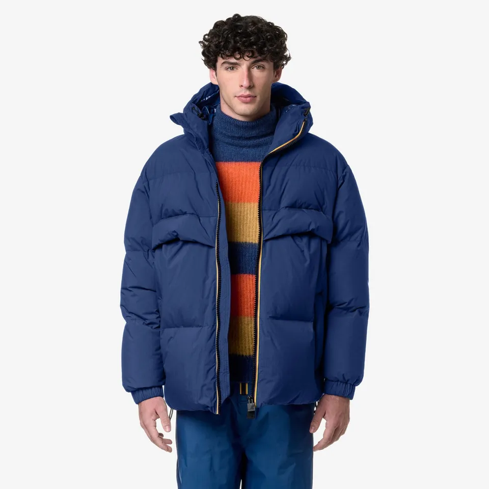 k-way-clauden-2-1-amiable-thermo-heavy-veste-mi-longue-unisexe-blue-md-cobalt image 1
